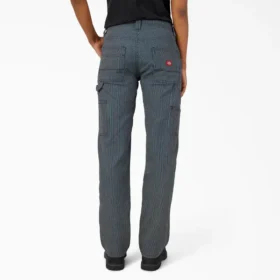 Women’s Flex Relaxed Fit Hickory Stripe Carpenter Pants