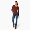 Women’s Henley Long Sleeve Shirt