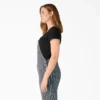 Women’s Hickory Stripe Boyfriend Fit Bib Overalls