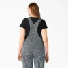 Women’s Hickory Stripe Boyfriend Fit Bib Overalls