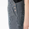 Women’s Hickory Stripe Boyfriend Fit Bib Overalls
