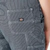 Women’s Hickory Stripe Boyfriend Fit Bib Overalls