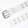 Women’s Leather Double Grommet Belt