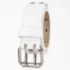 Women’s Leather Double Grommet Belt