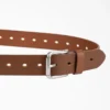 Women’s Perforated Leather Belt