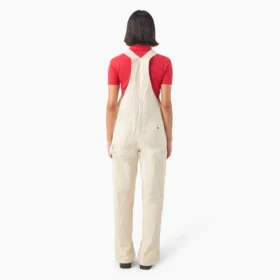 Women’s Pinstripe Service Bib Overalls