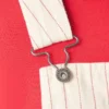 Women’s Pinstripe Service Bib Overalls