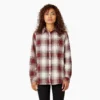 Women’s Plaid Flannel Long Sleeve Shirt