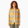Women’s Plaid Flannel Long Sleeve Shirt