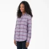 Women’s Plaid Flannel Long Sleeve Shirt