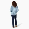 Women’s Plaid Flannel Long Sleeve Shirt