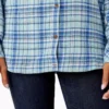 Women’s Plaid Flannel Long Sleeve Shirt