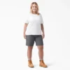 Women’s Plus Cooling Relaxed Fit Shorts, 9″