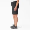 Women’s Plus Cooling Slim Fit Cargo Shorts, 10″