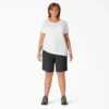 Women’s Plus Cooling Slim Fit Cargo Shorts, 10″