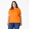 Women’s Plus Heavyweight Short Sleeve Pocket T-Shirt