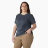 Women’s Plus Heavyweight Short Sleeve Pocket T-Shirt