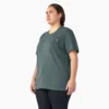 Women’s Plus Heavyweight Short Sleeve Pocket T-Shirt