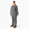 Women’s Plus Relaxed Fit Long Sleeve Hickory Stripe Coveralls