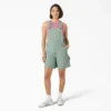 Women’s Relaxed Fit Bib Shortalls, 7″