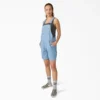 Women’s Relaxed Fit Bib Shortalls, 7″