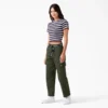 Women’s Relaxed Fit Cropped Cargo Pants