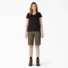 Women’s Relaxed Fit Duck Carpenter Shorts, 11″