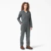 Women’s Relaxed Fit Long Sleeve Hickory Stripe Coveralls