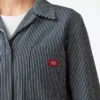 Women’s Relaxed Fit Long Sleeve Hickory Stripe Coveralls