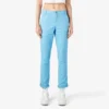 Women’s Slim Straight Fit Roll Hem Carpenter Pants