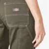 Women’s Slim Straight Fit Roll Hem Carpenter Pants