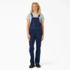 Women’s Straight Fit Denim Double Front Bib Overalls