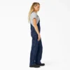 Women’s Straight Fit Denim Double Front Bib Overalls