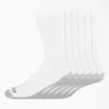 Work Crew Socks, Size 12-15, 6-Pack