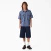 Worn in Striped Work Shirt