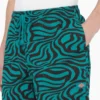 Zebra Print Modern Fit Drawstring Shorts, 6″